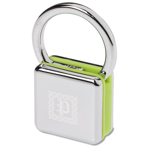 Sandwiched Color Block Key Tag Main Image