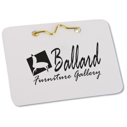 Laminated ID Badge - 2 1/4" x 2 3/4" Main Image