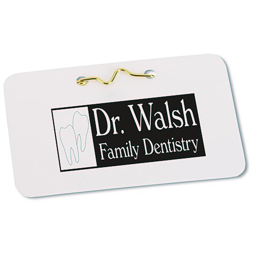 Laminated ID Badge - 2 1/4" x 3 1/2" Main Image