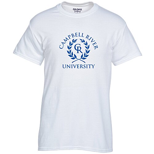 Gildan 5.5-oz DryBlend 50/50 T-Shirt - Screen - White Main Image