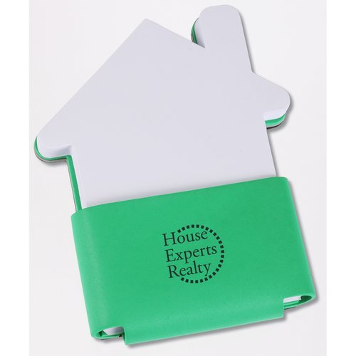 House Shaped Note Sheets and Holder Main Image