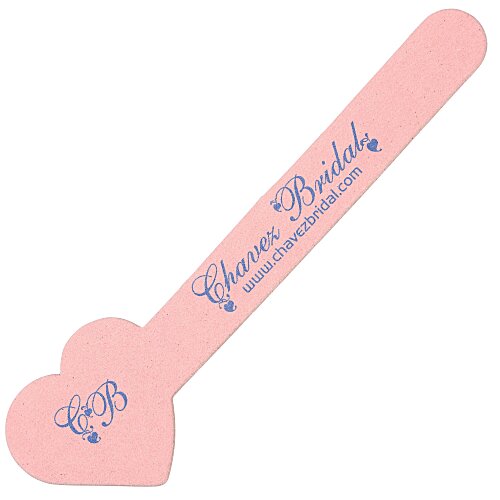 Die-Cut Emery Board - Heart Main Image