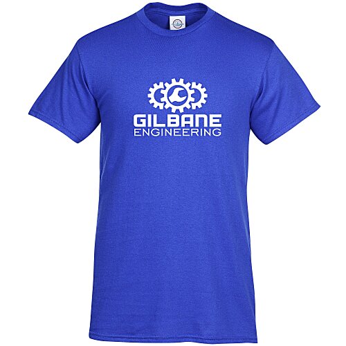 Adult 5.2 oz. Cotton T-Shirt - Screen Main Image
