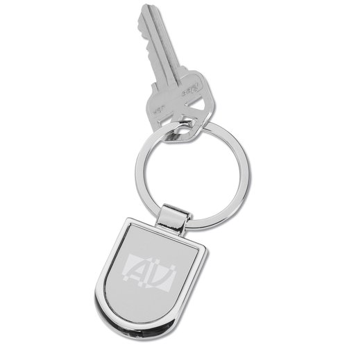 Shield Metal Key Tag Main Image