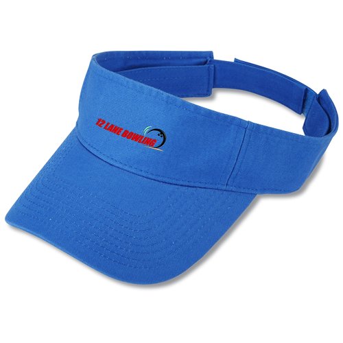 Cotton Chino Visor - Closeout Colors Main Image