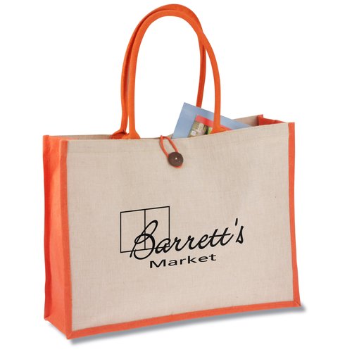 Super-Size Jute Shopper Main Image
