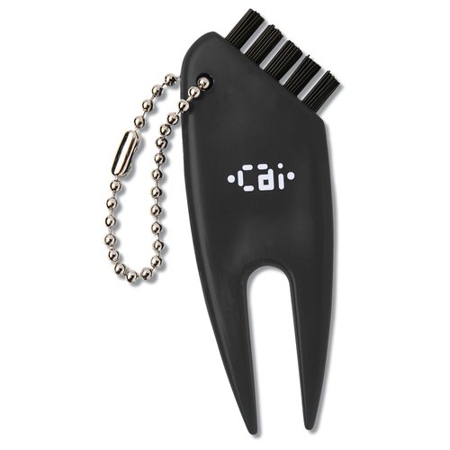 Plastic Divot Key Chain with Brush Main Image