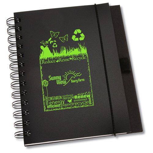 Recycled PolyPro - Cardboard Journal - Eco Expressions Main Image