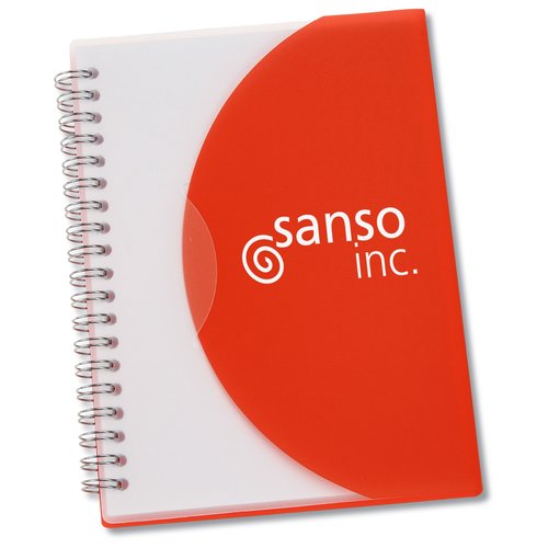 Large Spiral Curve Notebook - 24 hr Main Image