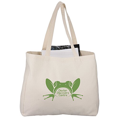 Classic Cotton All Purpose Shopping Tote - 24 hr Main Image