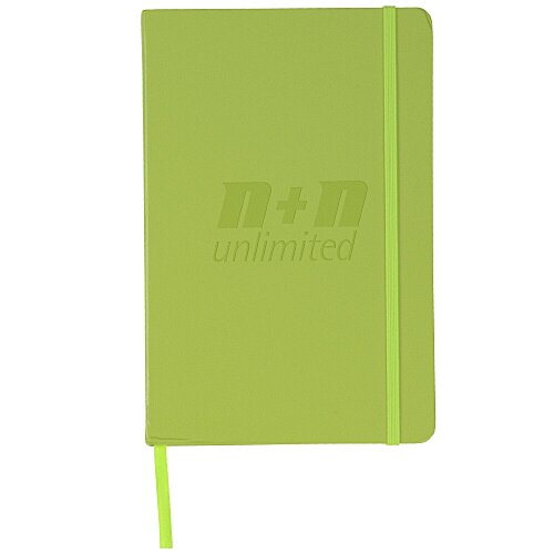 Ambassador Bound Journal Book - 8 3/8 inches x 5 1/2 inches - Debossed Main Image