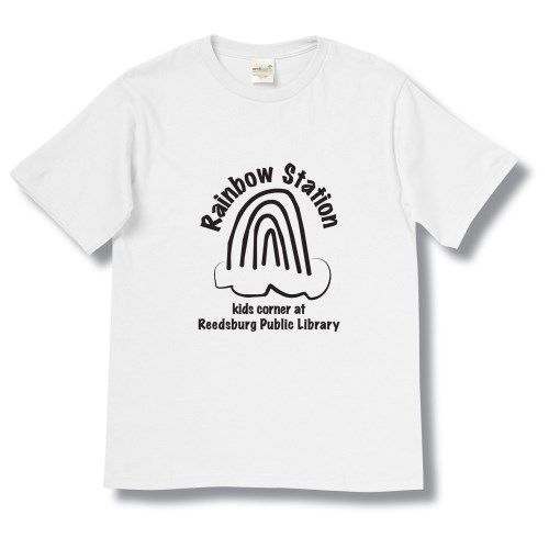 Anvil Organic T-Shirt - Youth - Screen - White Main Image