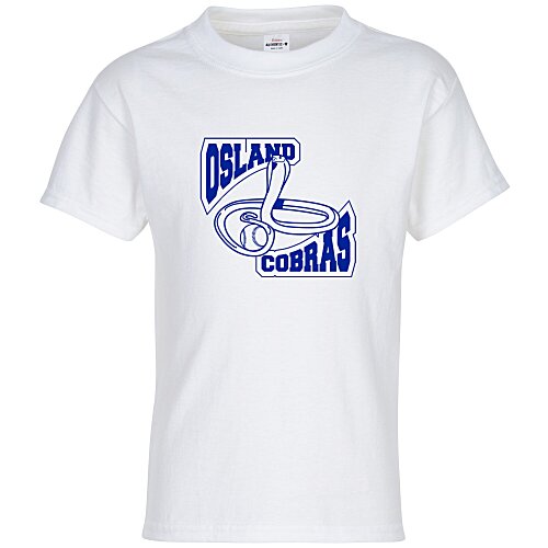 Hanes Authentic T-Shirt - Youth - Screen - White Main Image