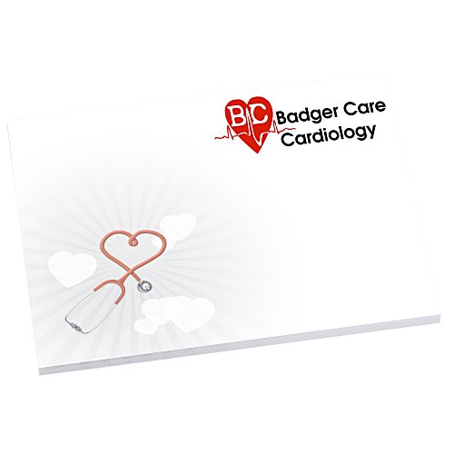 Bic Sticky Note - Designer - 3" x 4" - Heart - 50 Sheet Main Image