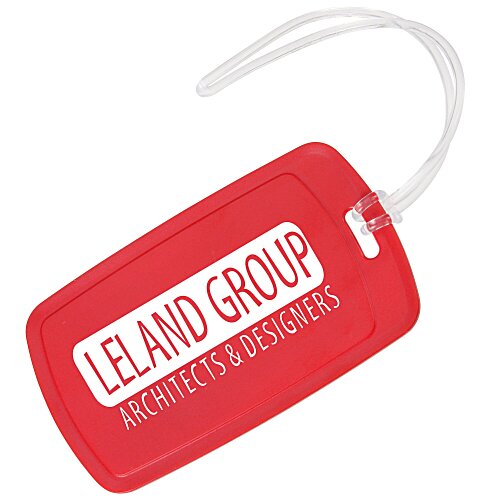 Traveler Rectangle Luggage Tag - Opaque Main Image