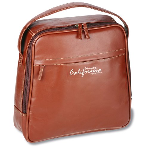 Troppo Leather Wine Carrier Main Image