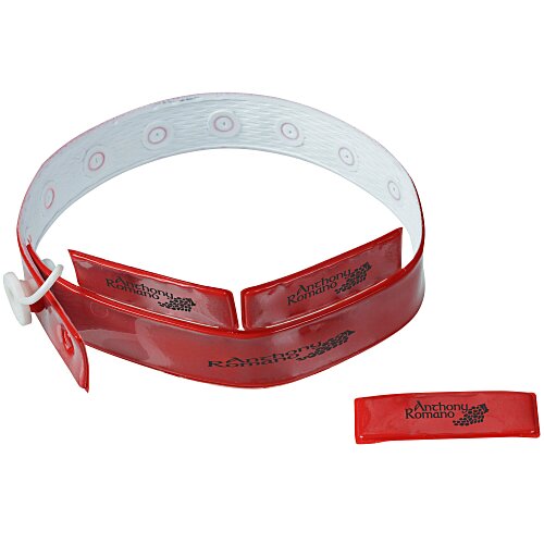 Vinyl Locking Wristband - 3 Tabs Main Image