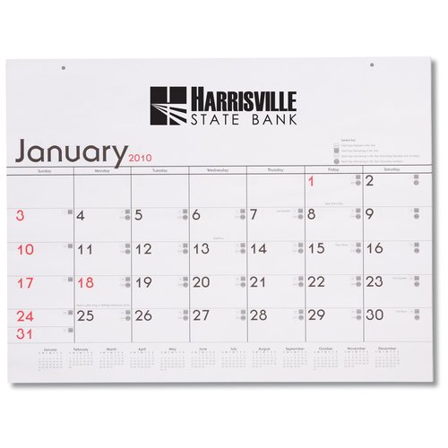 2010 Calendar Desk Pad Main Image