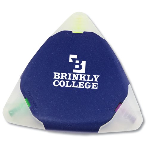 TriMark Highlighter - Opaque - Navy Sparkle - Frosted Caps Main Image