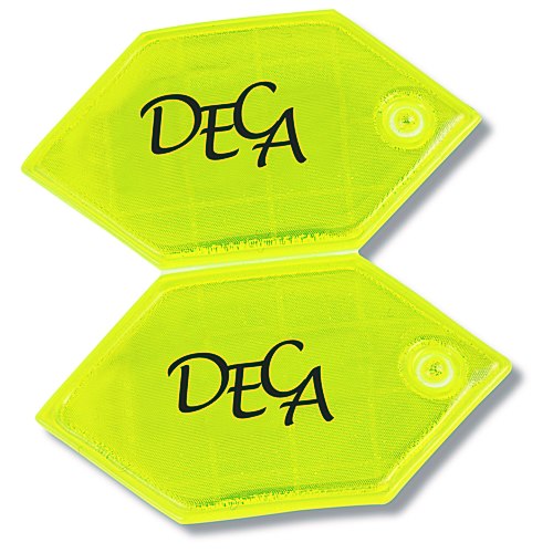 Reflective Lace Tag - 6 Point Main Image