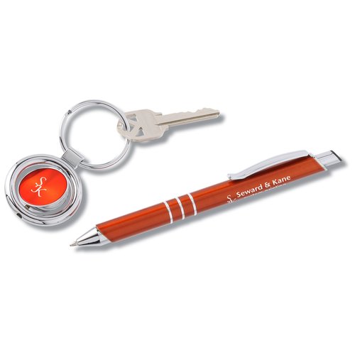 Slim Line Pen & Key Tag Set Main Image