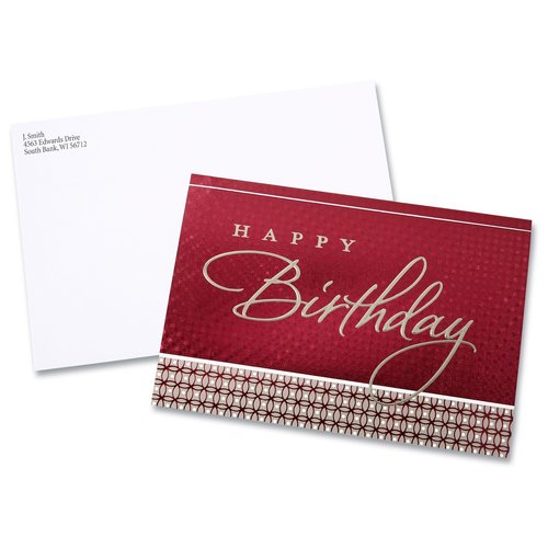 Rich Burgundy Birthday by Hallmark Main Image