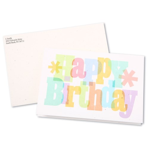 Cheerful Happy Birthday by Hallmark - Recycled Main Image