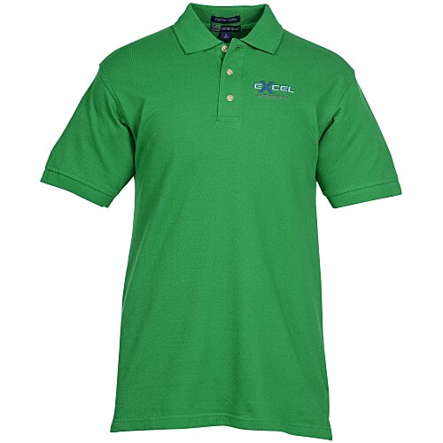 Egyptian Cotton Pique Polo - Men's Main Image