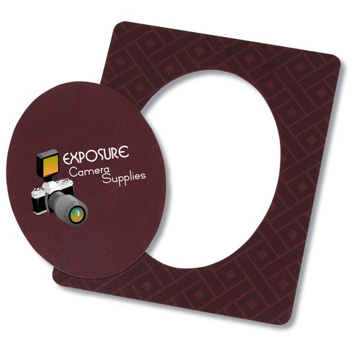 Magnetic Photo Frame - Oval - Geometric Main Image