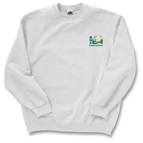 FOL Best 50/50 Sweatshirt - Embroidered - White Main Image