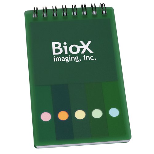 Spiral Pocket Flag Buddy Jotter - Translucent Main Image