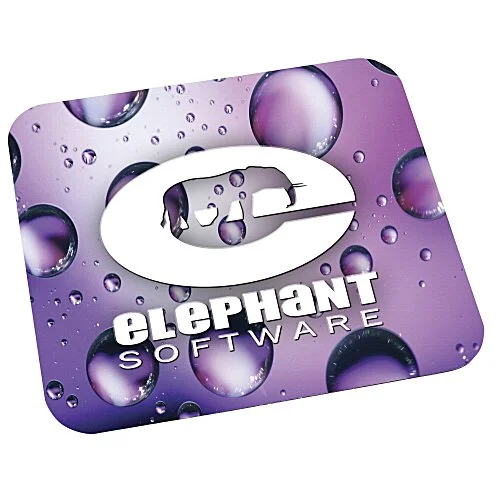 Round Mouse Pad (6 colors) — Black