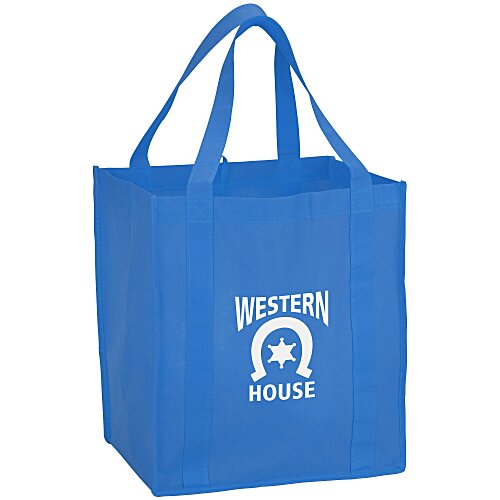 Value Grocery Tote - 15 inches x 13 inches - 24 hr Main Image