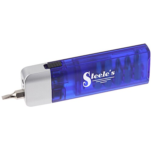 Colorblock Screwdriver Kit with LED Light Main Image