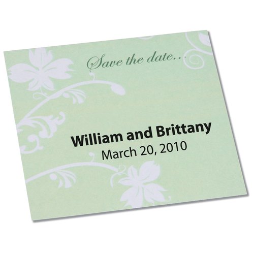 Save the Date Magnet - Wedding Flowers Main Image
