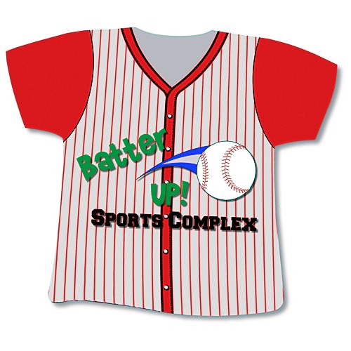Shirt Mouse Pad - Baseball Main Image