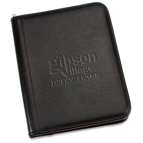 Tuscan Leather Zippered Portfolio Main Image