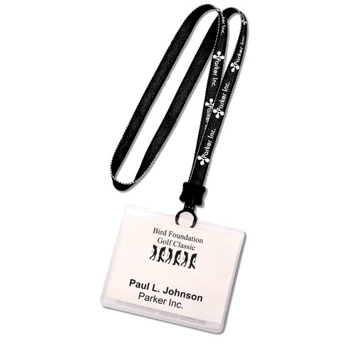 Denim Colored Lanyard - 1/2" - Closeout Main Image