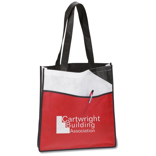 Pocket Polypropylene Tote Main Image