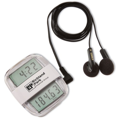 Clock Rocker Radio Pedometer Main Image