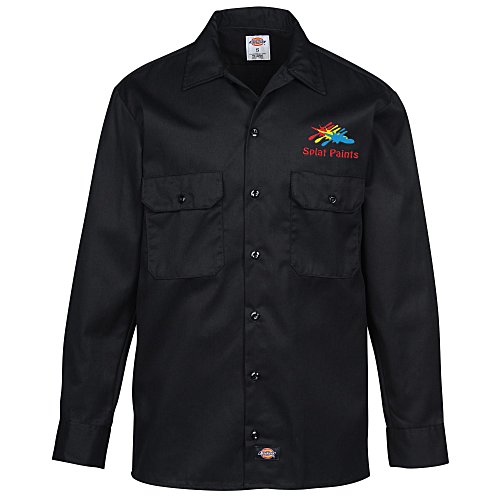 Dickies 5.2 oz. Long Sleeve Work Shirt Main Image