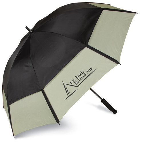 Wind Tamer Double Canopy Umbrella - 62" Arc Main Image
