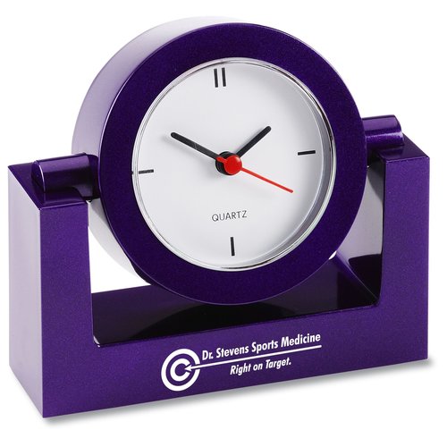 Round Analog Clock - Closeout Colors Main Image