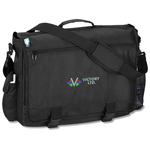 4imprint Business Attache - Recycled - Embroidered - 24 hr Main Image