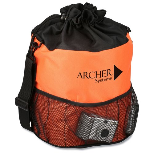 Drawstring Beach Bag - Closeout Colors Main Image