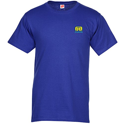 Hanes Essential-T T-Shirt - Men's - Embroidered - Colors Main Image