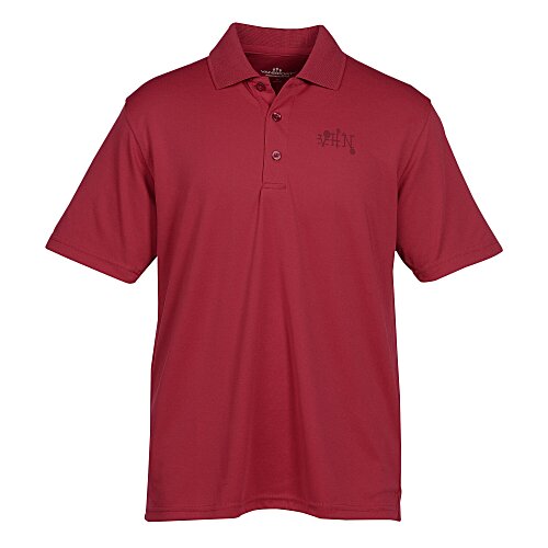Vansport Omega Solid Mesh Tech Polo - Men's - Laser Etched Main Image