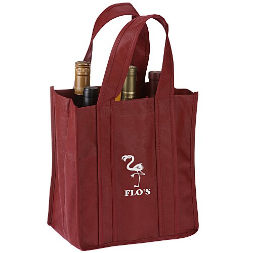 Six Bottle Wine Tote Main Image