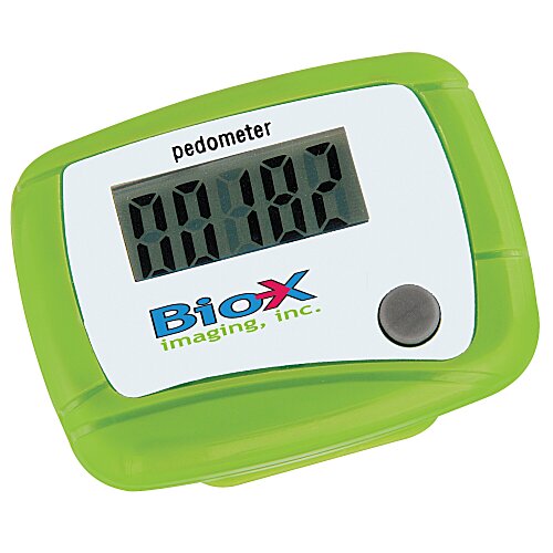 Step Out Pedometer - Full Color Main Image