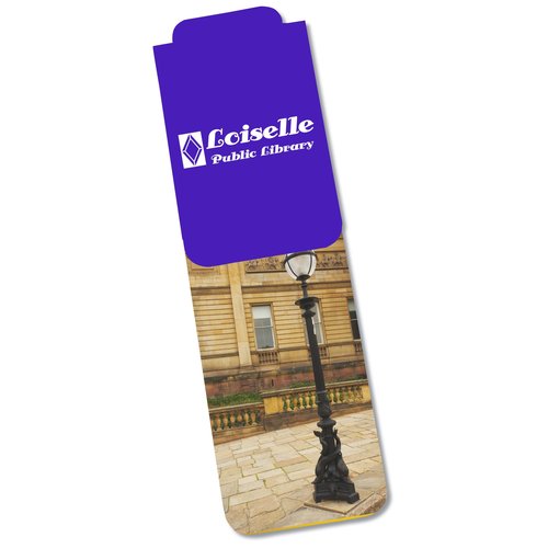 MagneticMark Bookmark - 4" x 1-1/4" - Split Colors Main Image